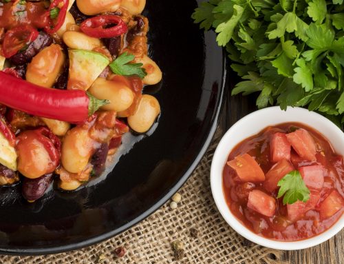 Gebakken groenten in tomaten saus – Kizarmarta